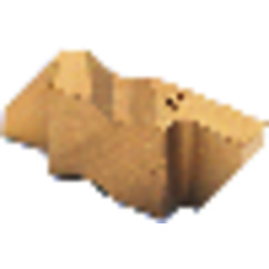 Tool-Flo 2412210 | 3062L FLG 1/16" Width TiAlN Coated Carbide Grooving Insert