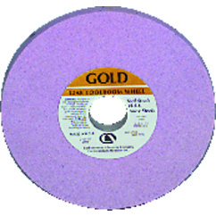 Carborundum 05539527343 | 8" Diameter x 1-1/4" Hole x 1/2" Thickness I Hardness 46 Grit Coarse Grade Aluminum Oxide Type 01 Grinding Wheel