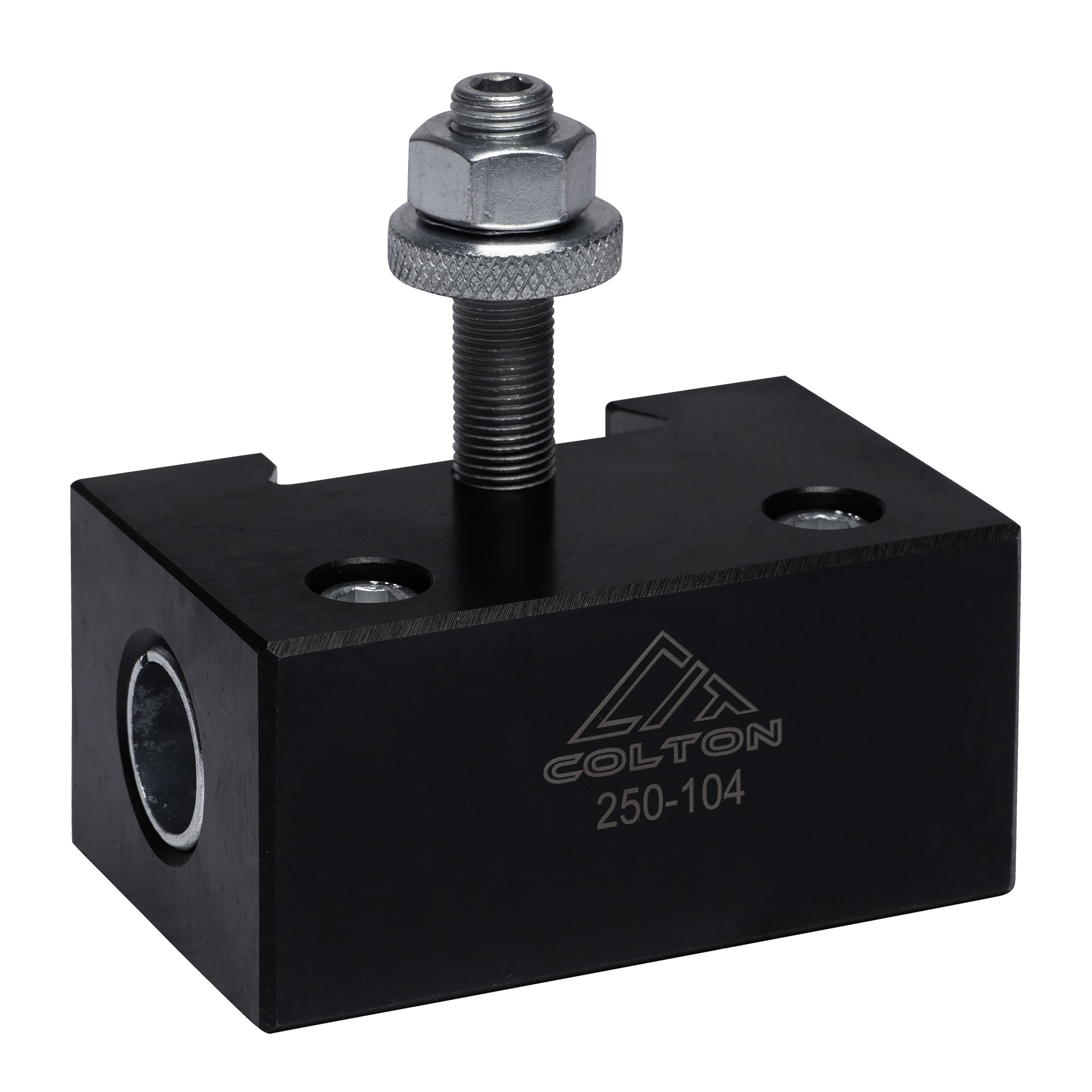 Colton Industrial Tools 97104 | AXA #4 Quick Change Boring Bar Holder, Holds 5/8" & 3/4" Diameter Tools, Upgraded ZiN Coated Hardware