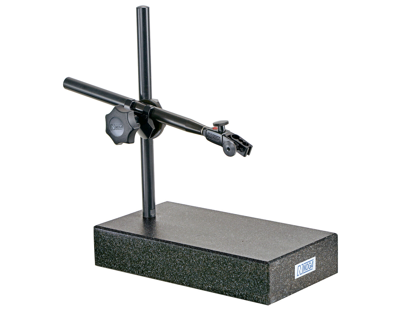 Noga MT2010 | 6" x 4" x 2" Granite Plate & Premium PH6410 Arm With Fine Adjustment And Swivel Clamp