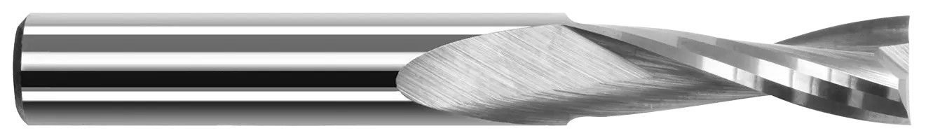 Harvey Tool 793216 | 0.2500" (1/4) Cutter DIA x 0.2000" Length of Cut Carbide Square Upcut End Mill for Plastic, 2 Flutes