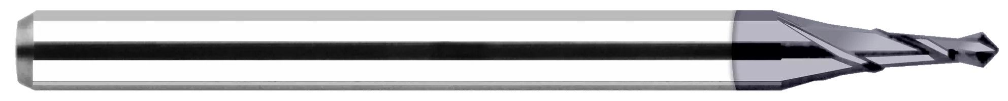 Harvey Tool 787724 | 0.3750" (3/8) Drill DIA x 0.5000" (1/2) Flute Length, 90 Degree Carbide Spot Drill, 2 Flutes