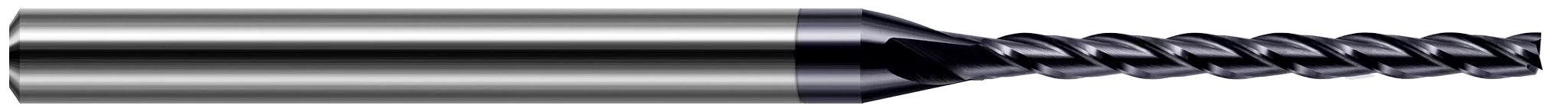 Harvey Tool 834145-C3 | 0.0450" Cutter DIA x 0.2250" Length of Cut Carbide Square End Mill, 4 Flutes, AlTiN Coated