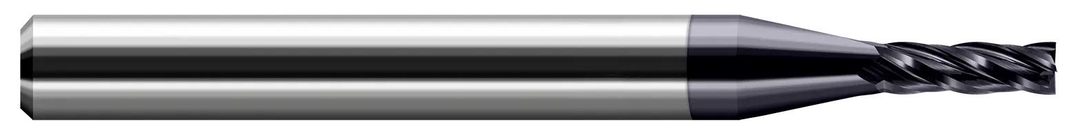 Harvey Tool 73122 | 0.2812" (9/32) Cutter DIA x 0.7500" (3/4) Length of Cut Carbide Square End Mill, 4 Flutes