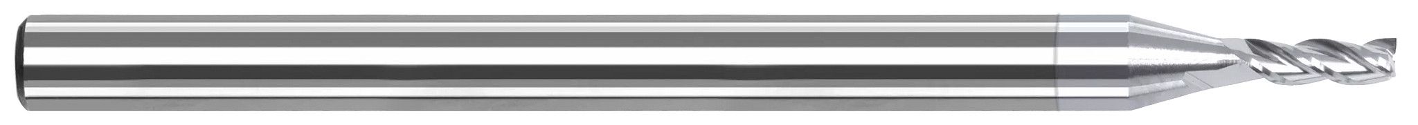 Harvey Tool 857312 | 0.1875" (3/16) Cutter DIA x 0.7500" (3/4) Length of Cut Carbide Square End Mill for Aluminum Alloys, 3 Flutes