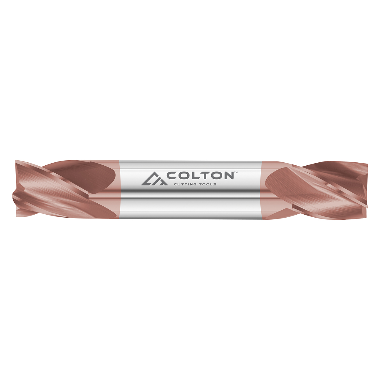 Colton Cutting Tools 61815 | 1/2" 4 Flute Solid Carbide Double End Stub Square End Mill CCT-1 Coated 1/2" Diameter x 5/8" LOC x 3" OAL