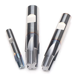 Emuge GFT53136.5787 | 3/4-14 NPTF - Thread Mill - GFI - TICN- 4 Flt