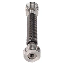 Emuge L0520100.5786 | NPTF 1/2" - 14 Thread Size Bright Coated Steel Go/No-Go Thread Plug Gauge