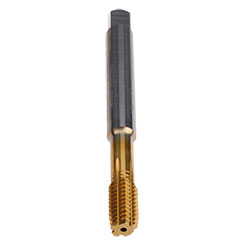 Emuge B531Z800.0100 | M10x1.50mm Thread Size x 16.00mm Length x 10.00mm Shank x 100.00mm OAL TiN-80 Coated Carbide Thread Forming Tap