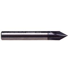 Emuge 1715A.06010 | 10 mm Carbide Chamfer Mill 60 Degree TIALN