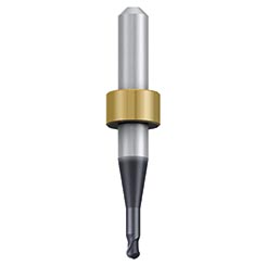 Emuge 2152LR.200612 | 2 MM-Dental End Mill -Ball- ALCR -Stop Ring