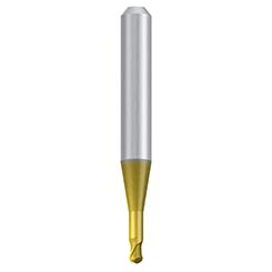 Emuge 2155T.100612 | 1 MM-Dental End Mill -Ball- TIN/TIALN