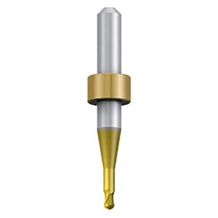 Emuge 2155TR.300620 | 3 MM-Dental End Mill -Ball- TIN/TIALN - Stop Rin