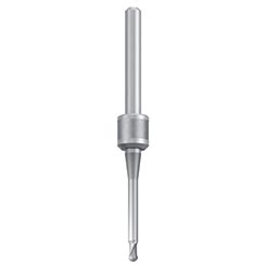 Emuge 2161 R.100316 | 1.00mm Diameter x 3.00mm Shank Bright Coated Carbide Ballnose End Mill