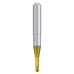 Emuge 2169T.150612 | 1.5 MM-Dental End Mill - Ball - TIN/TIALN