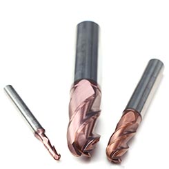 Emuge 2502A.008 | 8.00mm Diameter x 8.00mm Shank x 19.00mm LOC x 63.00mm OAL x 35/38 Degree Helix Angle 4 Flute TIALN Coated Carbide Ballnose End Mill