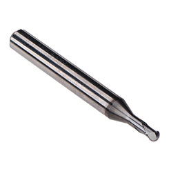 Emuge 2509L.0006 | 0.6 MM- End Mill- Expert - Ball Nose - Lollipop