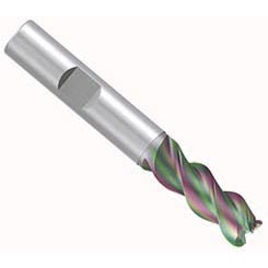 Emuge 2547K.012040 | 12MM-End Mill - Alu-Cut - Long - Rad 4 - GLT - HB