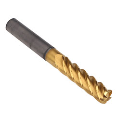Emuge 2655T.012040 | 12MM-End Mill - TiNox-Cut - X-Lgth -4xD-Rad 4