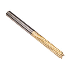 Emuge 2747F.008 | 8 mm-End Mill - Fiber-Cut -LH Helix-XX-Lgth -Diamo