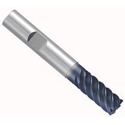 Emuge 2816A.006 | 6MM-End Mill - Hard-Cut - Rad 0.5 - 6 Flute - HB