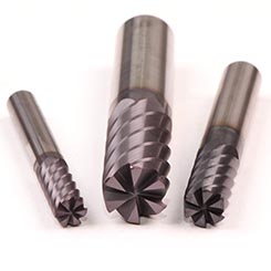 Emuge 2817A.0750 | 3/4" End Mill- Hard-Cut - 8 Flt - Rad 0.05