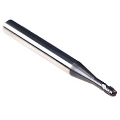 Emuge 2834A.003 | 3.00mm -End Mill- Hard-Cut -Ball -Stub - 4 Flt