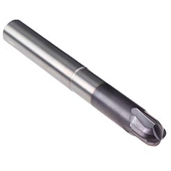 Emuge 2842A.010 | 10 MM - End Mill- Hard-Cut -Ball -Neck -4 Flt
