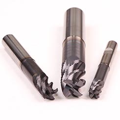 Emuge 2875A.003 | 3.00mm Diameter x 6.00mm Shank x 5.00mm LOC x 62.00mm OAL x 45 Degree Helix Angle 3 Flute TIALN Coated Carbide Square End Mill