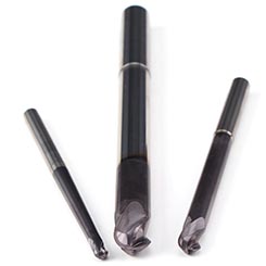 Emuge 2943A.0500 | 1/2" - End Mill- Hard-Cut -Ball - Neck -4 Flt