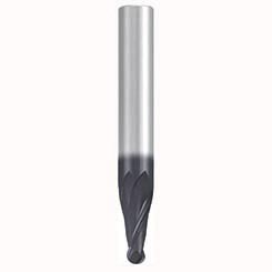 Emuge 3446L.04005A | Taper Ball - 4 Degree- Rad 0.5/2 Flt - Rougher - ALCR