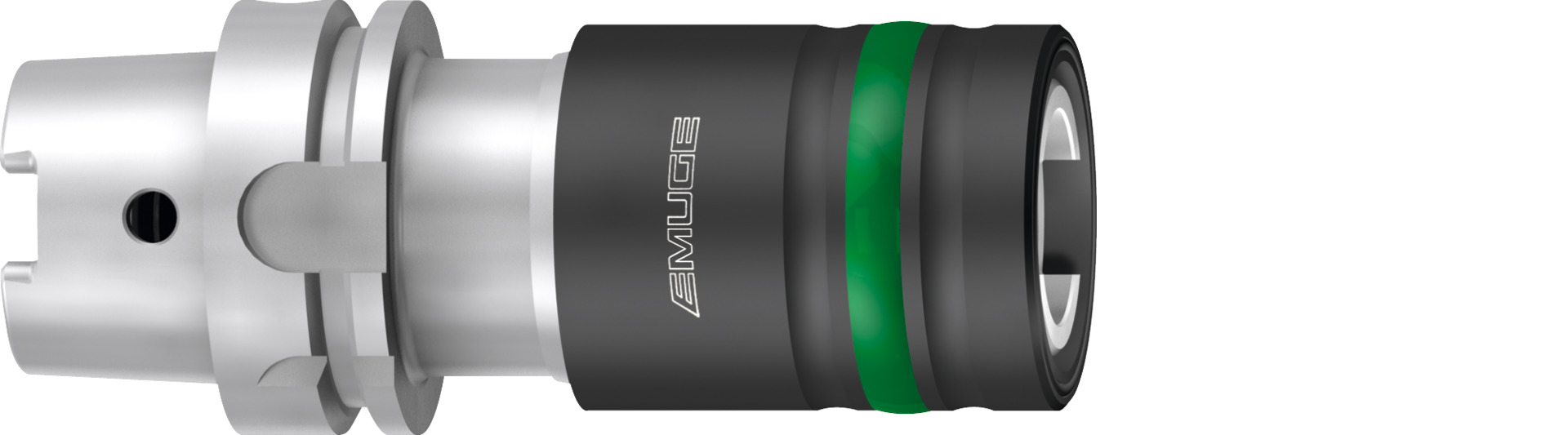 Emuge F3471C06.1 | KSN 1/MQL 1 Tap Holder -HSK-A 100 - #10-1/2" (M6-M12)