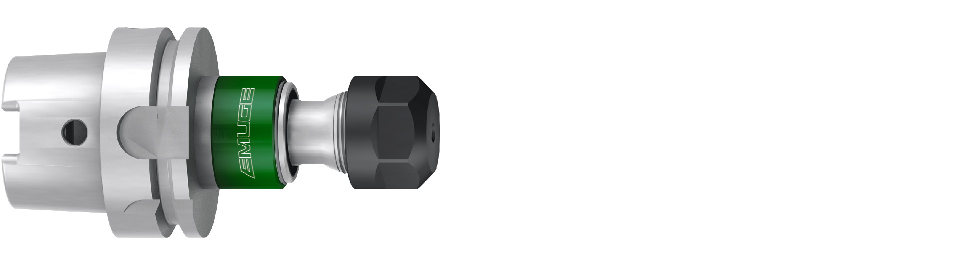 Emuge F3551C04.53.I02 | Softsynchro 1/Modular/MQL 1 Tap Holder -HSK-A 63 - M8, M9, M11, M12 Internal Taper