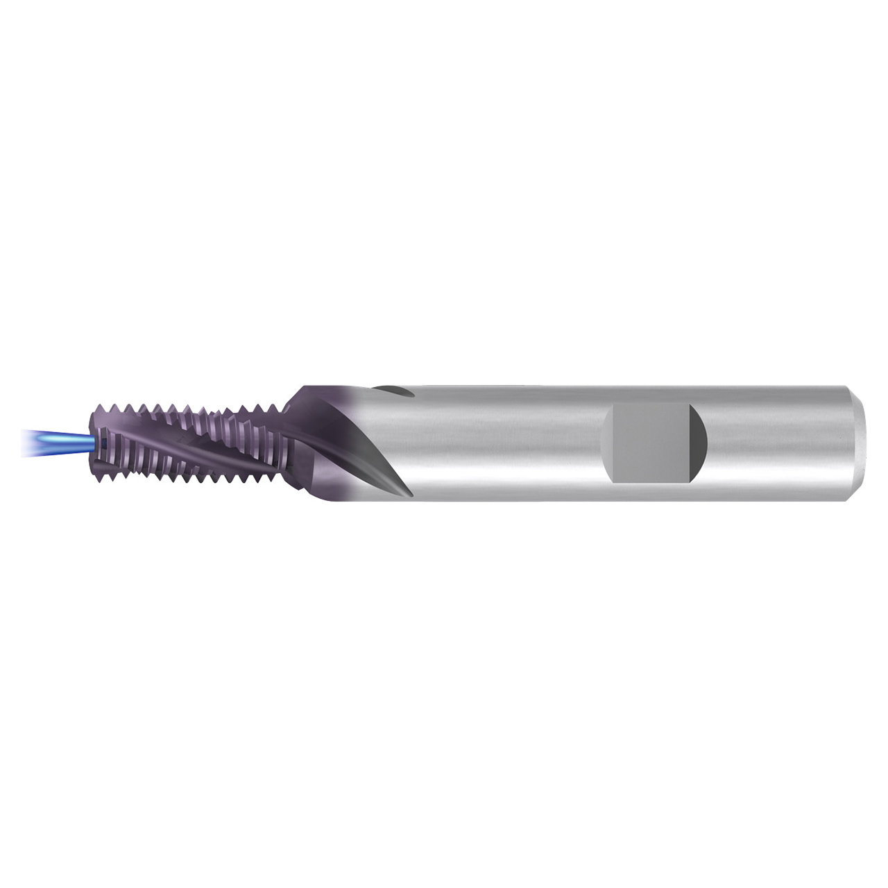 Emuge GF322106.0302 | M12 x 1.25 - Thread Mill - GSF 1.5xD - 90 Degree Chamfer-TICN