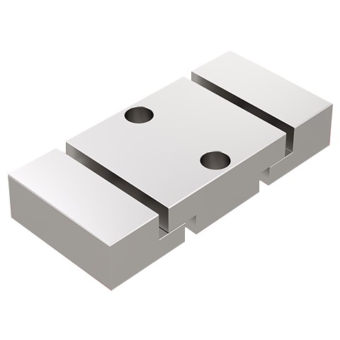 5th Axis DV75150X-MJ-S | Double Station Machinable Soft Jaw - Steel - Set of Three