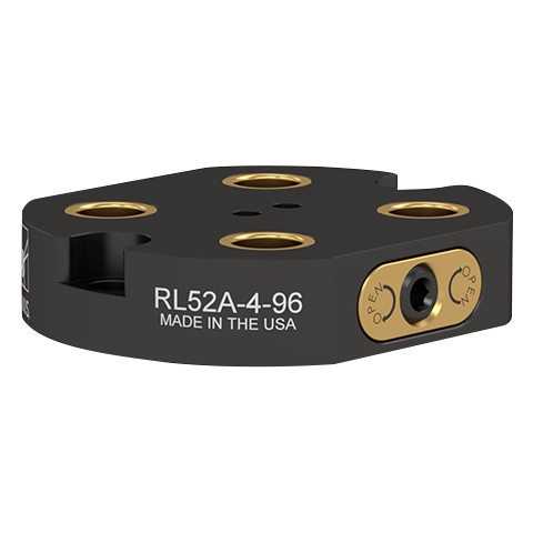 5th Axis RL52A-4-96 | RockLock 52 mm Low Profile Base - Aluminum - 116 mm