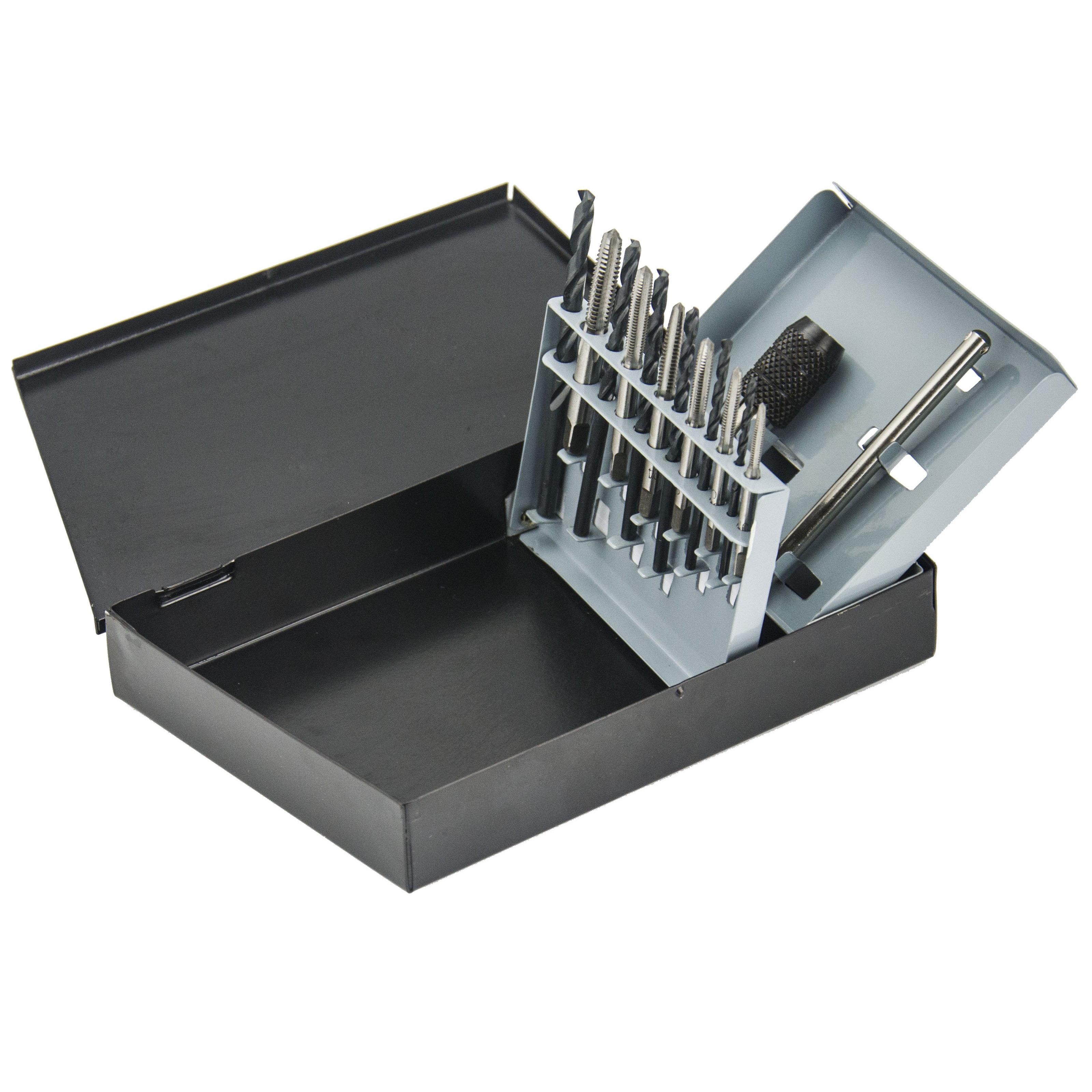All Industrial 16002 | Tap and Drill Bit Set Electrician 13 Pieces (#10 - 1/4")