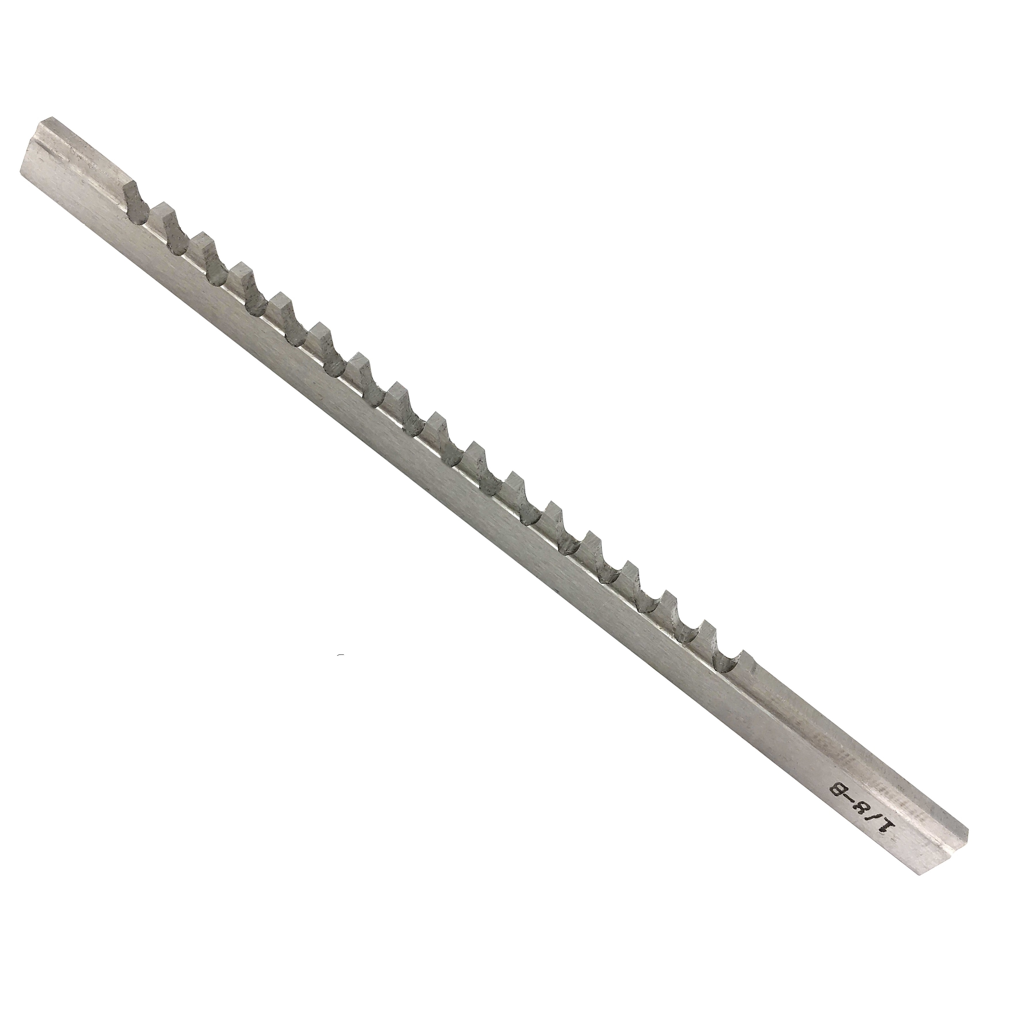 All Industrial 16026 | HSS Standard Keyway Broaches with Shims 1/4-C x 3/8 x 11-3/4"