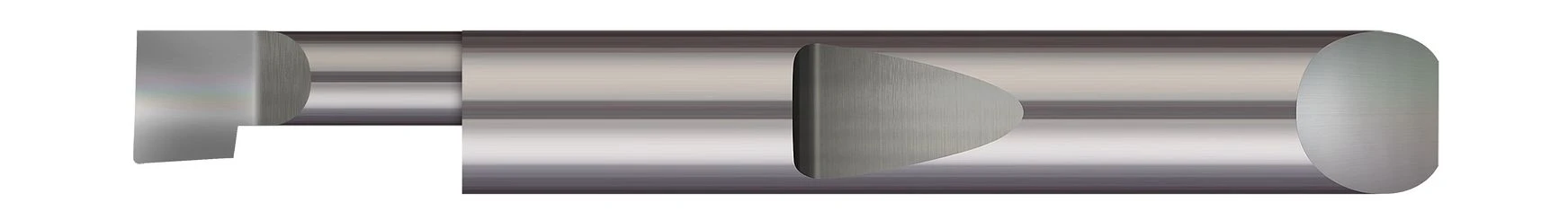 Micro 100 QBB5-290600 | 0.3100" Minimum Bore Diameter x 0.600" Maximum Bore Depth x 5/16" Shank x 2" OAL Uncoated Carbide Boring Bar