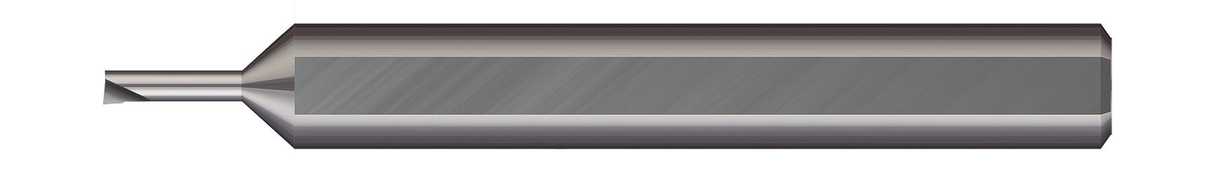 Micro 100 MBB-035075X | 0.0320" Minimum Bore Diameter x 0.075" Maximum Bore Depth x 1/8" Shank x 1-1/2" OAL AlTiN Coated Carbide Boring Bar