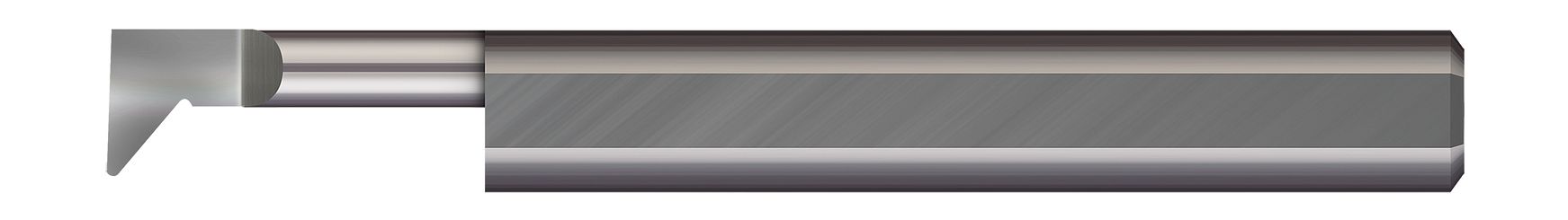 Micro 100 PR8-260750X | 0.282" Minimum Bore Diameter x 0.750" Maximum Bore Depth x 0.008" Radius 5/16" Shank x 2-1/2" OAL AlTiN Coated Carbide Boring Bar