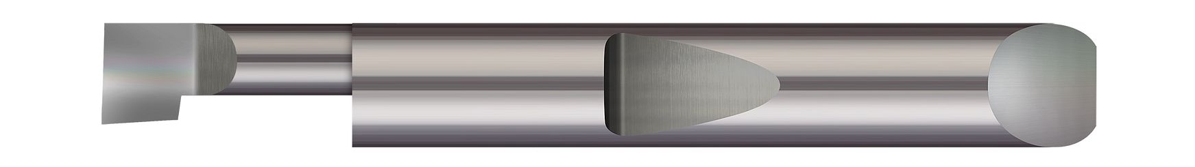 Micro 100 QBB-230700-000 | 1/4" Minimum Bore Diameter x 0.700" Maximum Bore Depth x 5/16" Shank x 2" OAL Uncoated Carbide Boring Bar