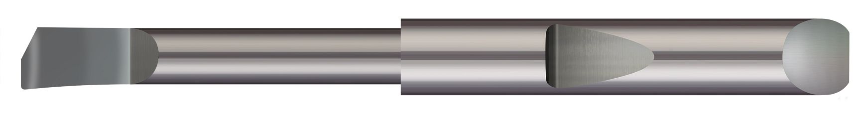 Micro 100 QHBBC-1801250-004 | 0.1700" Minimum Bore Diameter x 1.250" Maximum Bore Depth x 3/16" Shank x 2-1/2" OAL Uncoated Carbide Boring Bar