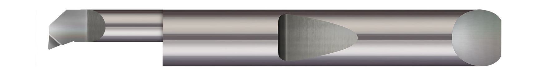 Micro 100 QBT6-230500X | 1/4" Minimum Bore Diameter x 1/2" Maximum Bore Depth x 5/16" Shank x 2" OAL AlTiN Coated Carbide Boring Bar