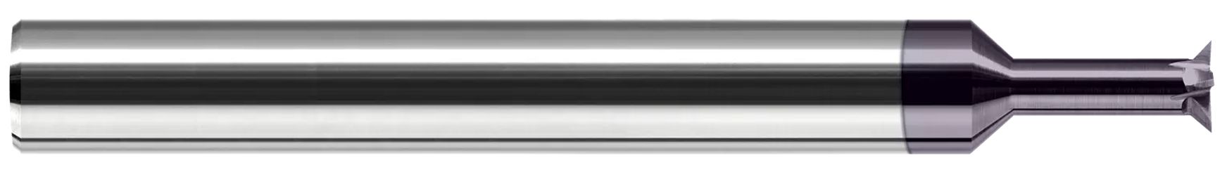 Harvey Tool 943435-C3 | 3/16" Diameter x 3/16" Shank x 0.0330" LOC 5 Flute AlTiN Coated Carbide Back Chamfer Mill
