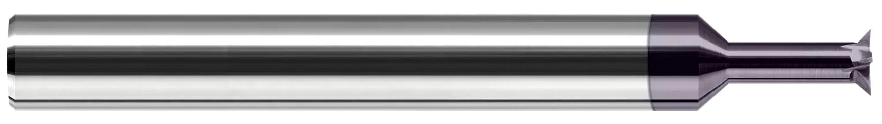 Harvey Tool 938235 | 3/16" Diameter x 3/16" Shank x 0.0330" LOC 5 Flute Uncoated Carbide Back Chamfer Mill