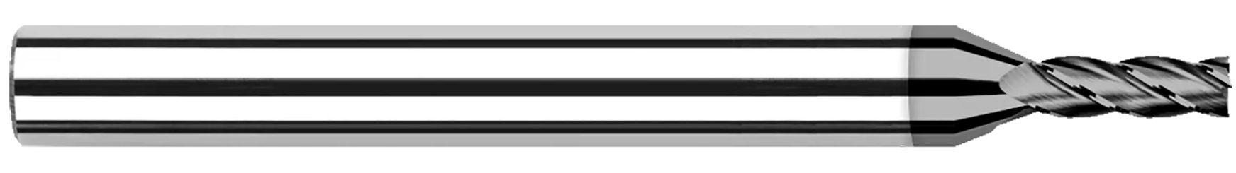 Harvey Tool 936724 | 0.3750" Diameter x 0.3750" Shank x 2" LOC x 4" OAL 4 Flute CVD Diamond Coating Carbide Square End Mill