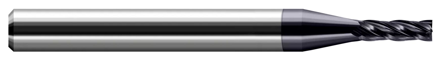 Harvey Tool 72094-C3 | 0.0940" Diameter x 1/8" Shank x 0.2820" LOC x 1-1/2" OAL 2 Flute AlTiN Coated Carbide Square End Mill