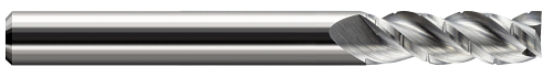 Harvey Tool 769093 | 3/32" Diameter x 1/8" Shank x 0.2760" LOC x 1-1/2" OAL 3 Flute Uncoated Carbide Square End Mill