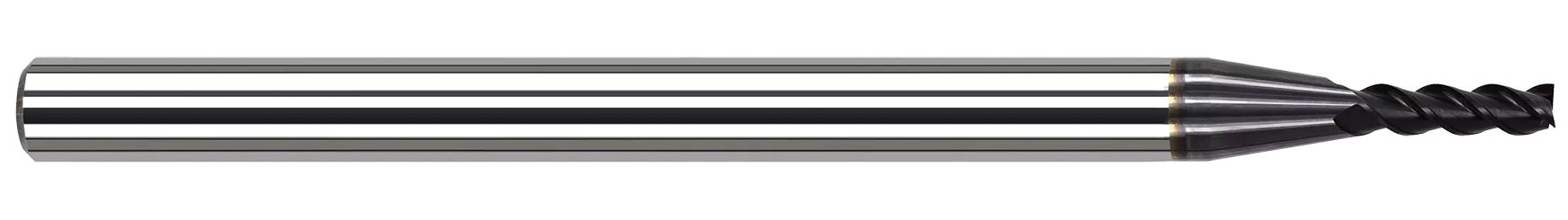 Harvey Tool 973824-C6 | 0.3750" Diameter x 0.3750" Shank x 0.5700" LOC x 2-1/2" OAL 4 Flute AlTiN Nano Coated Carbide Square End Mill